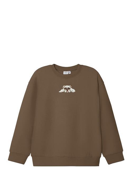 Nkmnakrave Ls Rlx Sweat Bru Name It Brown