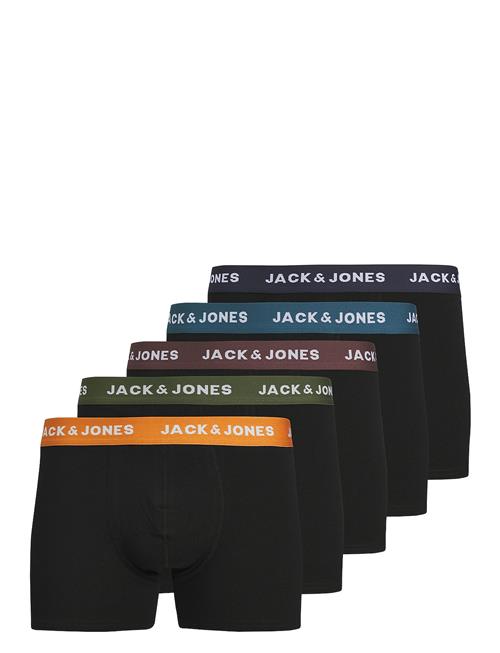 Jack & Jones Jacoliver Solid Trunks 5 Pack Jnr Jack & J S Black