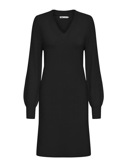 ONLY Onlkatia Ls V-Neck Dress Nca Knt ONLY Black