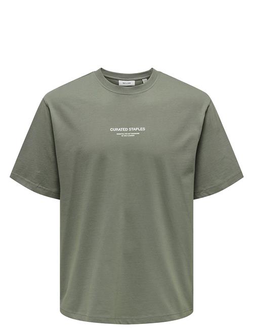 ONLY & SONS Onscurated Rlx Print Ss Tee Noos ONLY & SONS Green