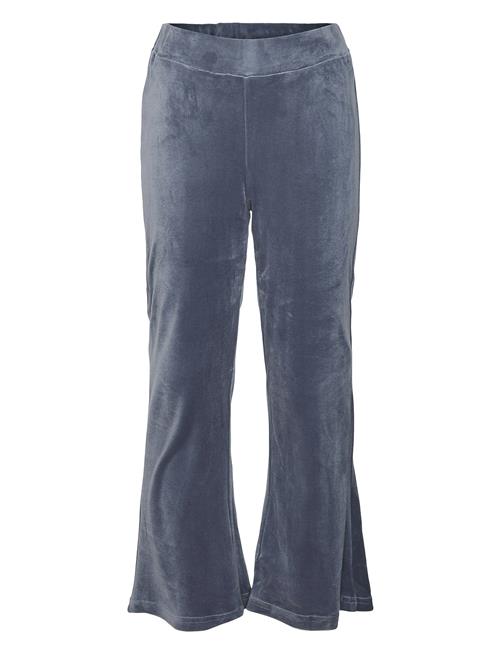 Se Vero Moda Girl Vmathena Velvet Hw Flare Pant Jrs Girl Vero Moda Girl Blue ved Booztlet