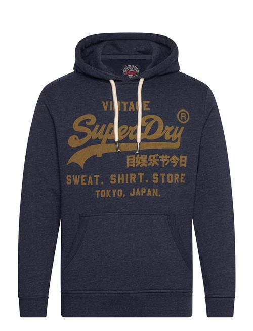 Superdry Classic Vl Graphic Hoodie Superdry Navy