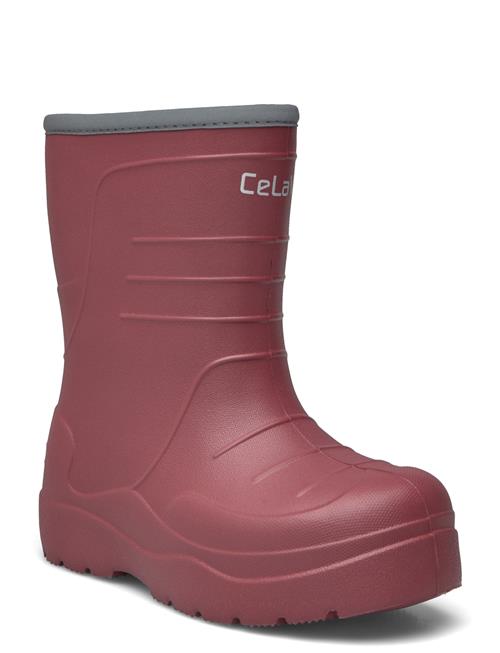 Se CeLaVi Thermal Wellies - Embossed CeLaVi Red ved Booztlet