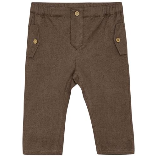 Se EnFant Pants Woven  Chocolate Brown | Brun | 80 cm ved Babyshop