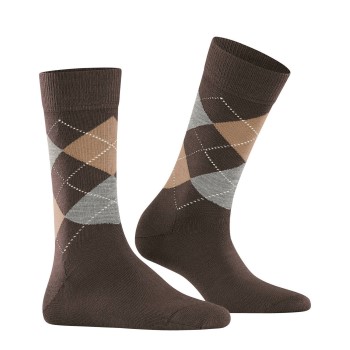 Burlington Strømper Marylebone Wool Socks Mørkbrun  Str 36/41 Dame