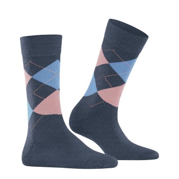 Burlington Strømper 3P Marylebone Wool Socks Mørkblå Str 36/41 Dame