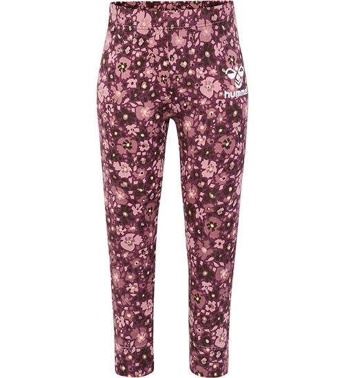 Se Hummel Hummel Leggings - HmlLuchia - Deauville Mauve ved KidsWorld