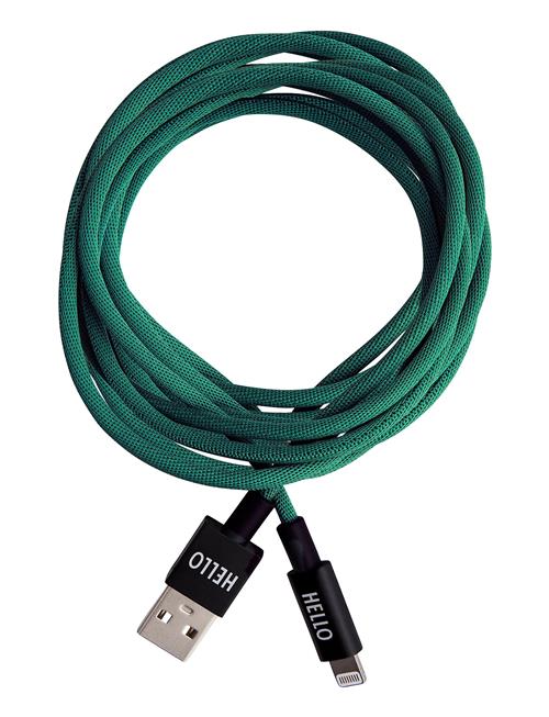 Design Letters Extra Long Cable Iph Design Letters Green