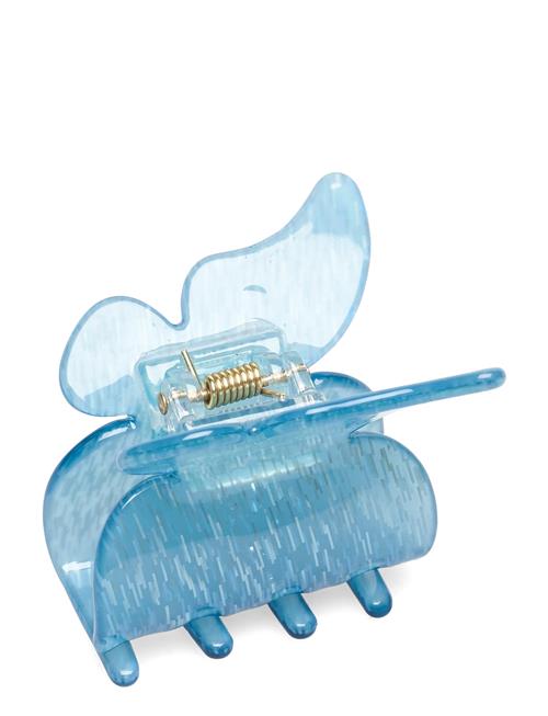 Se Becksöndergaard Splash Butterfly Hair Claw Becksöndergaard Blue ved Booztlet