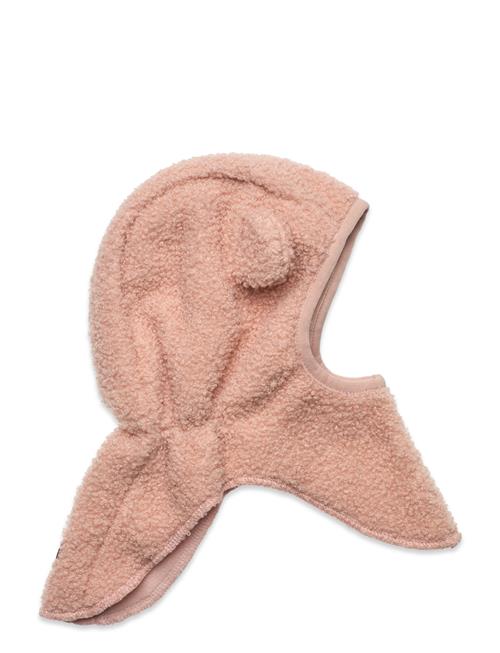 Mini A Ture Jeffi Teddyfleece Elephant Hood. Grs Mini A Ture Pink