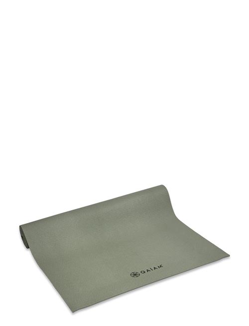 Se Gaiam Olive Yoga Mat 5Mm Solid Gaiam Green ved Booztlet