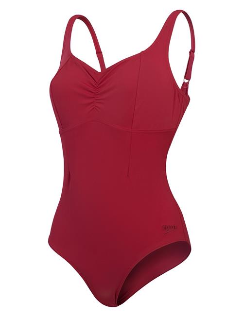 Speedo Womens Shaping Aquanite 1 Pc Speedo Red