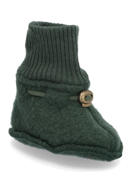 mikk-line Wool Footies Mikk-line Green