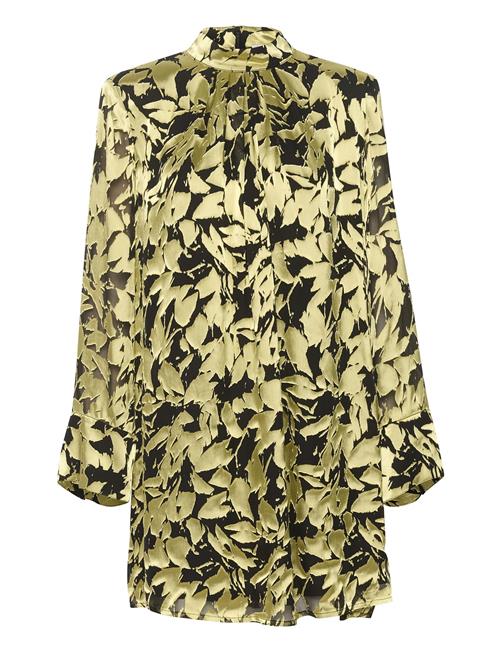 Gestuz Sikuragz P Silk Short Dress Gestuz Gold