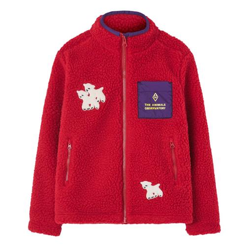 The Animals Observatory Shrew Fleecejakke Red 6 Y  Rød  6 år  Unisex