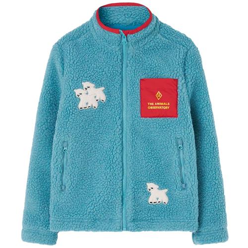 Se The Animals Observatory Shrew Fleecejakke Soft Blue | Blå | 10 years ved Babyshop