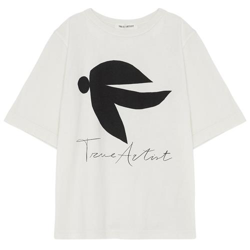 True Artist T-shirt Ecru Cream |  | 8-9 years