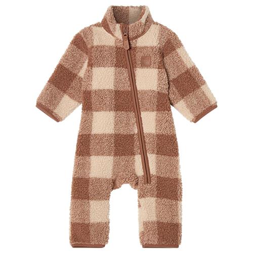 Se Kuling Austin Pile Ternet Fleece Overtræk Almond | Brun | 68 cm ved Babyshop