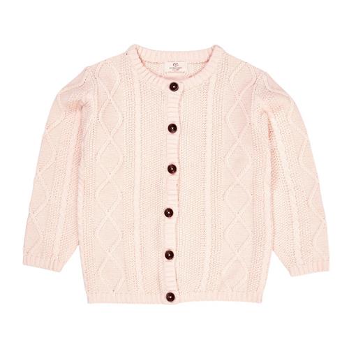 Copenhagen Colors Knitted Cardigan  Soft Pink | Lyserød | 56 cm