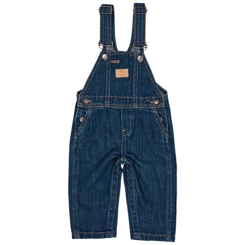 Copenhagen Colors Organic Baby Overalls  Dark Indigo Blue Washed | Blå | 74 cm