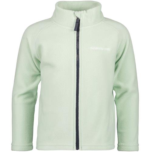 Se Didriksons MONTE KIDS FULL-ZIP 10  Pale Mint | Grønn | 100 cm ved Babyshop