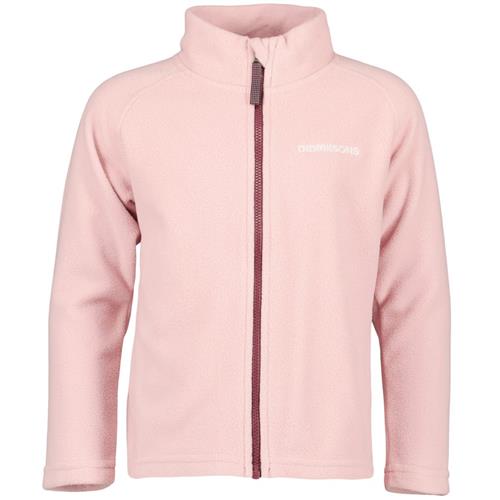 Didriksons MONTE KIDS FULL-ZIP 10  Dusty pink 100 cm  Lyserød  100 cm  Unisex