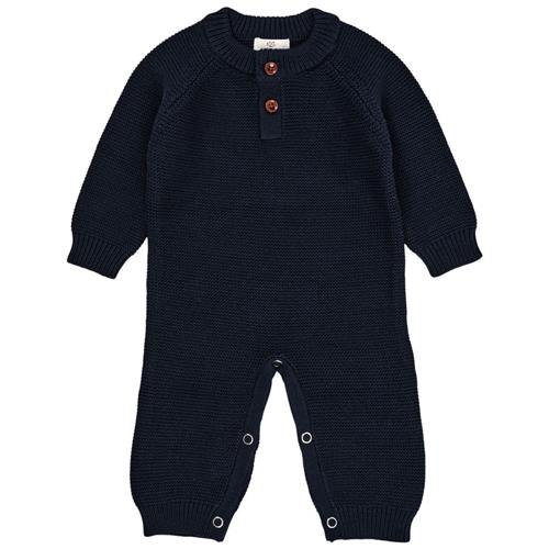 Copenhagen Colors Classic Cotton Baby Full Body  Navy | Marine blå | 56 cm