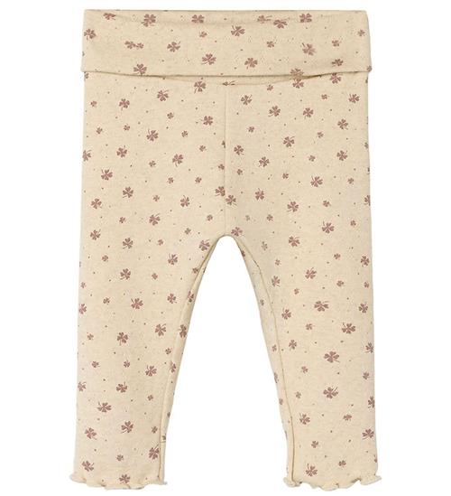 Se Name It Leggings - NbfNoella - Peyote Melange ved KidsWorld