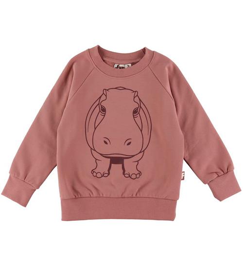 Se DYR-Cph Sweatshirt - Dyrbellow - Antique Rose Outline Flodhest ved KidsWorld