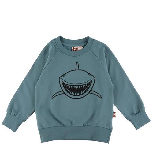 Se DYR Dyr-Cph Sweatshirt - Dyrbellow - Blue Grey Outline Haj ved KidsWorld