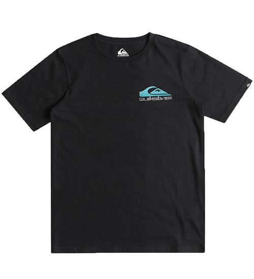 Quiksilver Quiksilver T-shirt - Omni Wave - Sort m. BlÃ¥