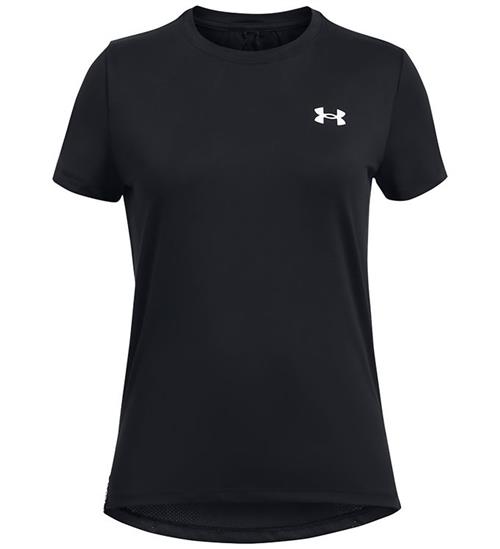 Se Under Armour T-shirt - Knockout - Sort m. Logostriber ved KidsWorld