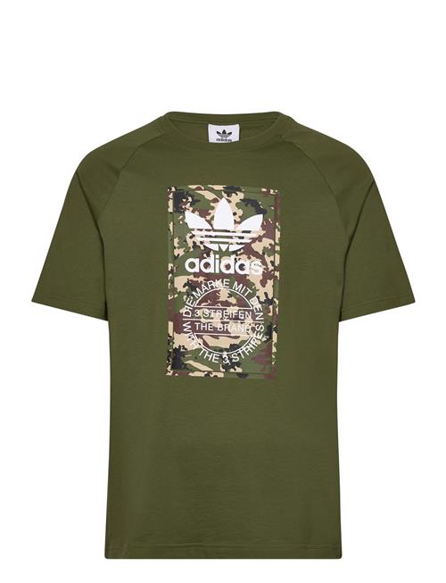 adidas Originals Camo Tongue Tee Adidas Originals Green