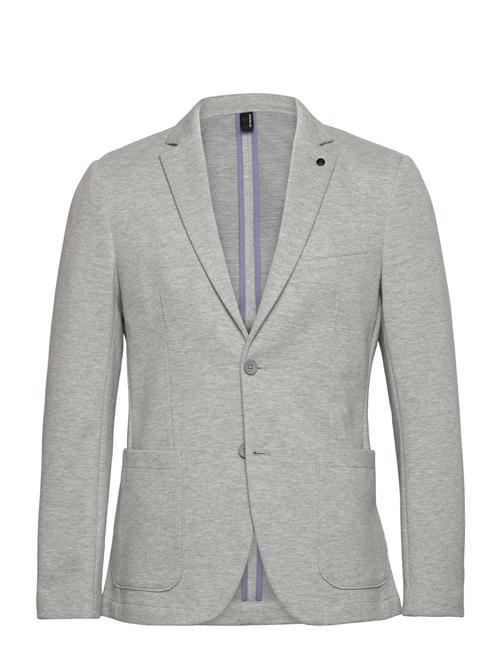 Tom Tailor Piqué Blazer Tom Tailor Grey