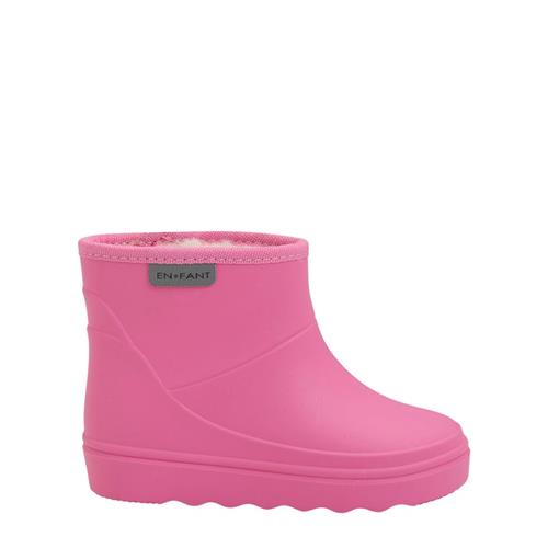 Se EnFant Thermo Boots Short Solid  Carmine Rose | Lyserød | 20 EU ved Babyshop