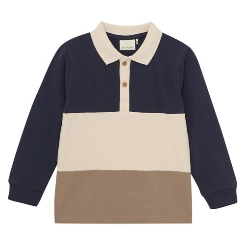 Se EnFant Poloshirt Parisian Night | Marine blå | 122 cm ved Babyshop