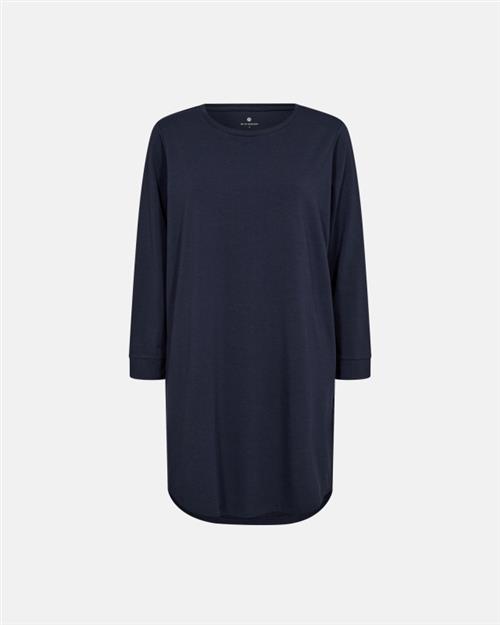 Big shirt m. lange ærmer | Bambusviskose | Navy