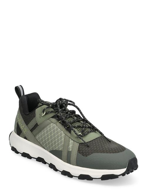 Timberland Winsor Trail Low Lace Up Sneaker Dark Green Mesh Timberland Green