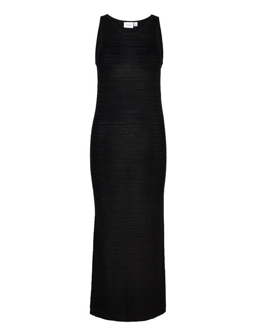 Vila Vimargot S/L Long Knit Dress Vila Black