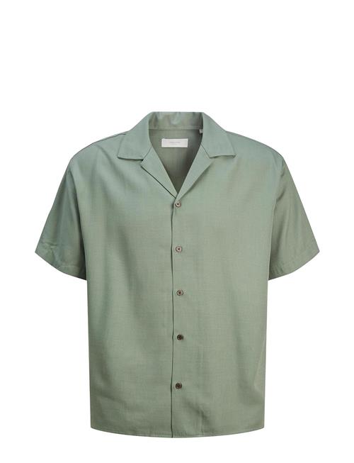 Jack & Jones Jprccaaron Tencel Resort Shirt S/S Ln Jack & J S Green