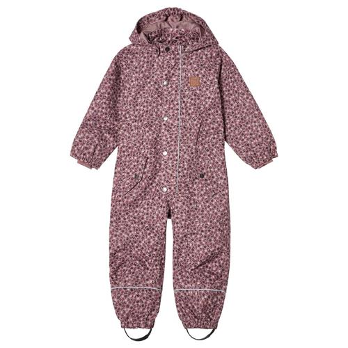 Se Kuling Kansas Blomstret Skaloverall Lilac Flower | Lilla | 104 cm ved Babyshop