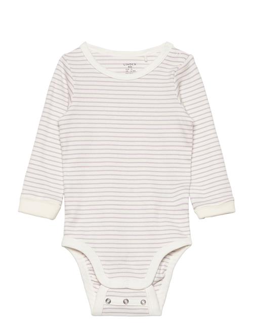 Lindex Body Rib Stripe Lindex Purple