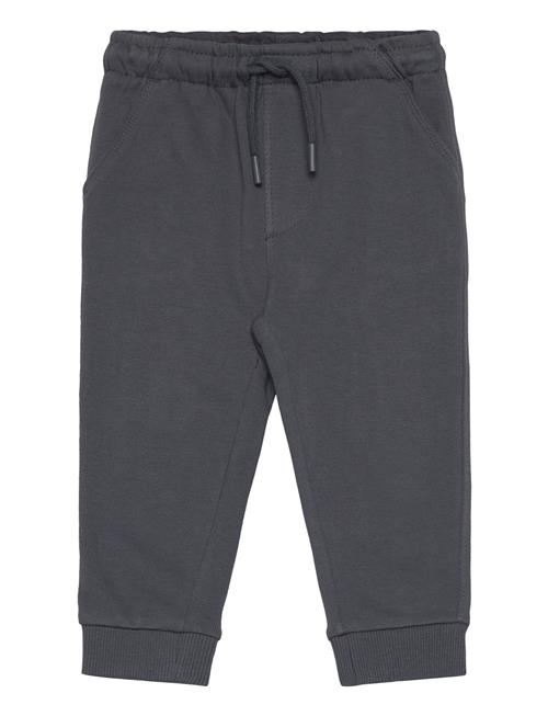 Cotton Jogger-Style Trousers Mango Grey