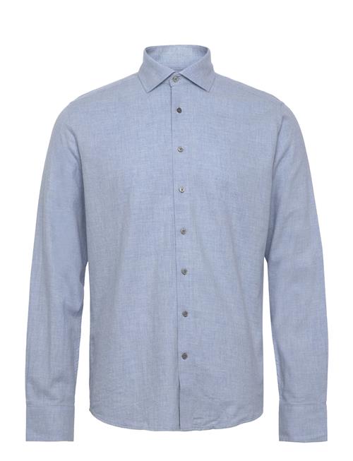 Bruun & Stengade Bs Brush Casual Modern Fit Shirt Bruun & Stengade Blue