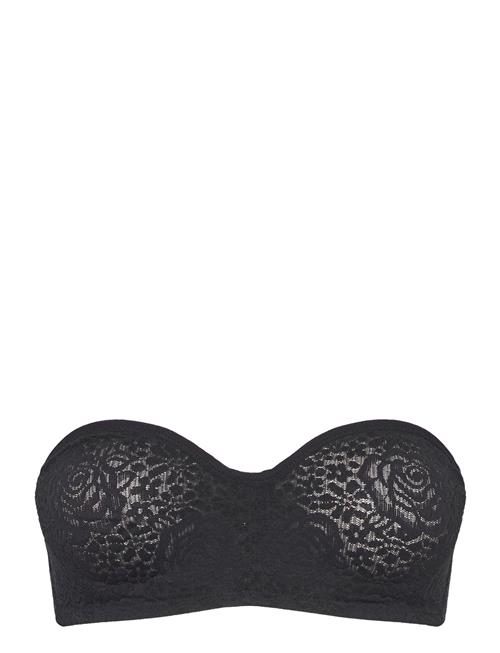 Se Wacoal Halo Lace Strapless Bra Wacoal Black ved Booztlet