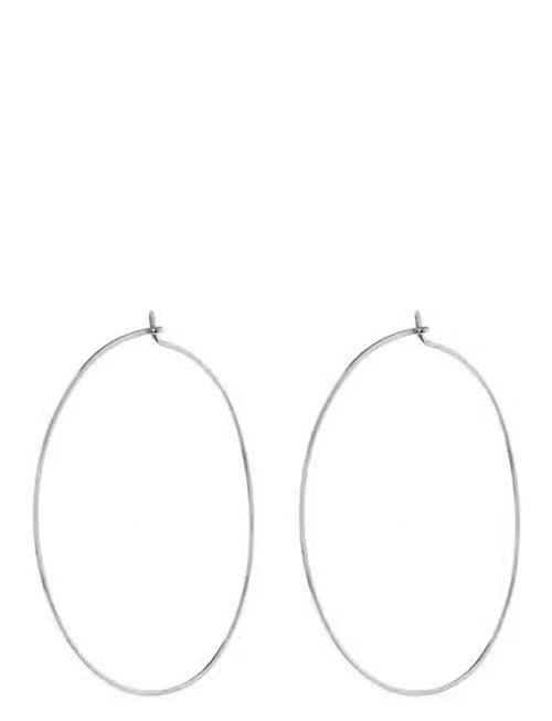 Se LUV AJ The Capri Wire Hoops-Silver LUV AJ Silver ved Booztlet