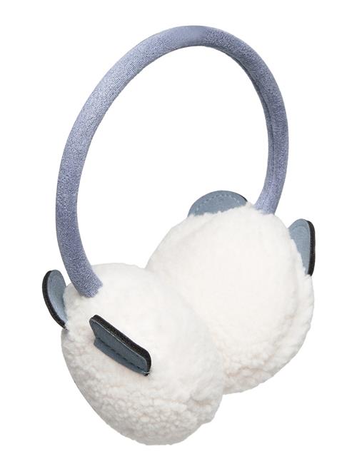 Shearling-Effect Earmuffs Mango White