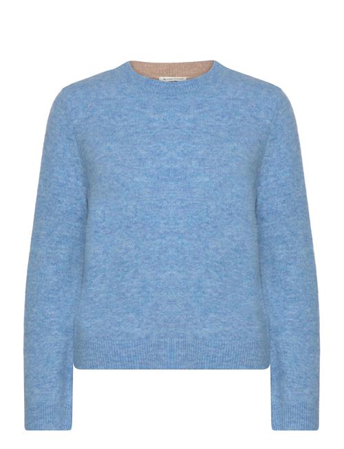 Se Tom Tailor Knit Crew-Neck Pullover Tom Tailor Blue ved Booztlet