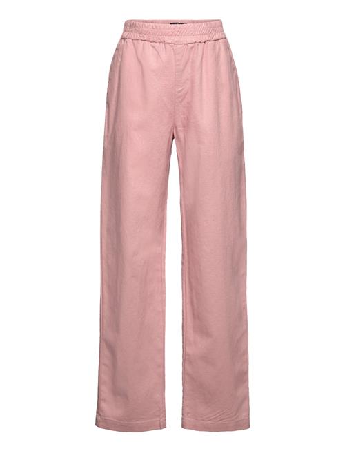 LMTD Nlfhill Linen Reg Pant LMTD Pink