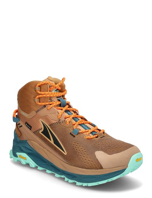 Se Altra M Olympus 5 Hike Mid Gtx Altra Brown ved Booztlet